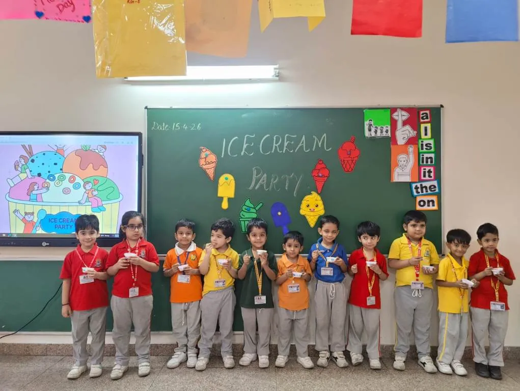 Kindergarten Ice Cream Party Fun